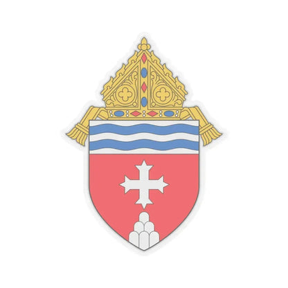 Diocese of Memphis - STICKER Vinyl Kiss-Cut Decal 4 Inch Transparent - The Sticker Space