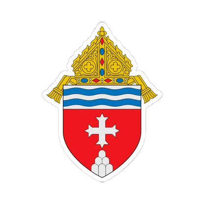 Diocese of Memphis - STICKER Vinyl Kiss-Cut Decal 4 Inch White - The Sticker Space
