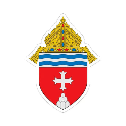 Diocese of Memphis - STICKER Vinyl Kiss-Cut Decal 6 Inch White - The Sticker Space
