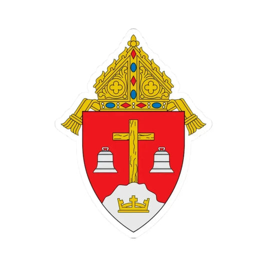 Diocese of Monterey in California - STICKER Vinyl Kiss-Cut Decal 2 Inch White - The Sticker Space