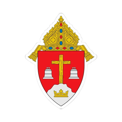 Diocese of Monterey in California - STICKER Vinyl Kiss-Cut Decal 3 Inch White - The Sticker Space
