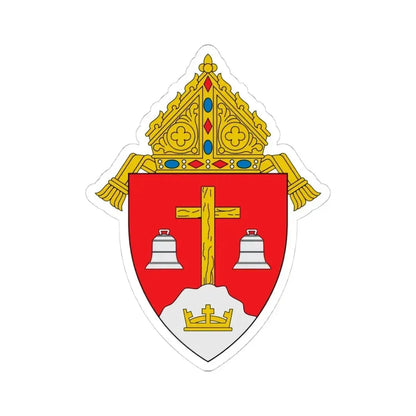 Diocese of Monterey in California - STICKER Vinyl Kiss-Cut Decal 4 Inch White - The Sticker Space