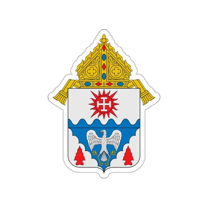 Diocese of Natchez Jackson - STICKER Vinyl Die-Cut Decal White Die-Cut 2 Inch - The Sticker Space