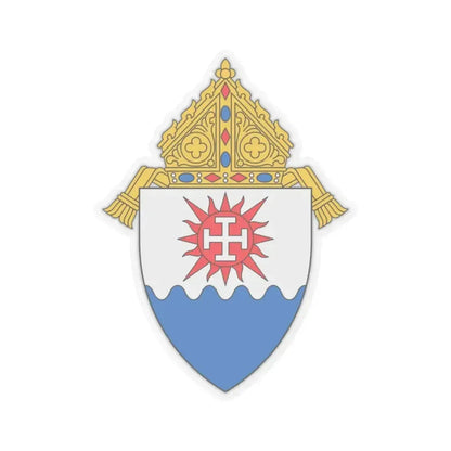 Diocese of Natchez - STICKER Vinyl Kiss-Cut Decal 2 Inch Transparent - The Sticker Space