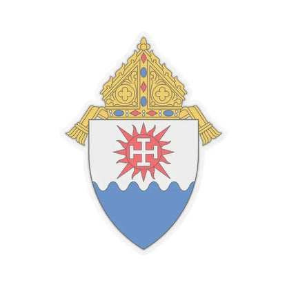 Diocese of Natchez - STICKER Vinyl Kiss-Cut Decal 3 Inch Transparent - The Sticker Space