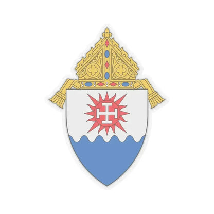 Diocese of Natchez - STICKER Vinyl Kiss-Cut Decal 4 Inch Transparent - The Sticker Space