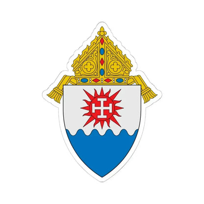 Diocese of Natchez - STICKER Vinyl Kiss-Cut Decal 6 Inch White - The Sticker Space