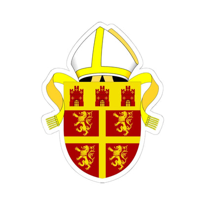 Diocese of Newcastle arms (England) (Coat of Arms) STICKER Vinyl Kiss-Cut Decal 6 Inch White - The Sticker Space