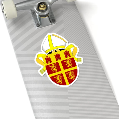 Diocese of Newcastle arms (England) (Coat of Arms) STICKER Vinyl Kiss-Cut Decal - The Sticker Space