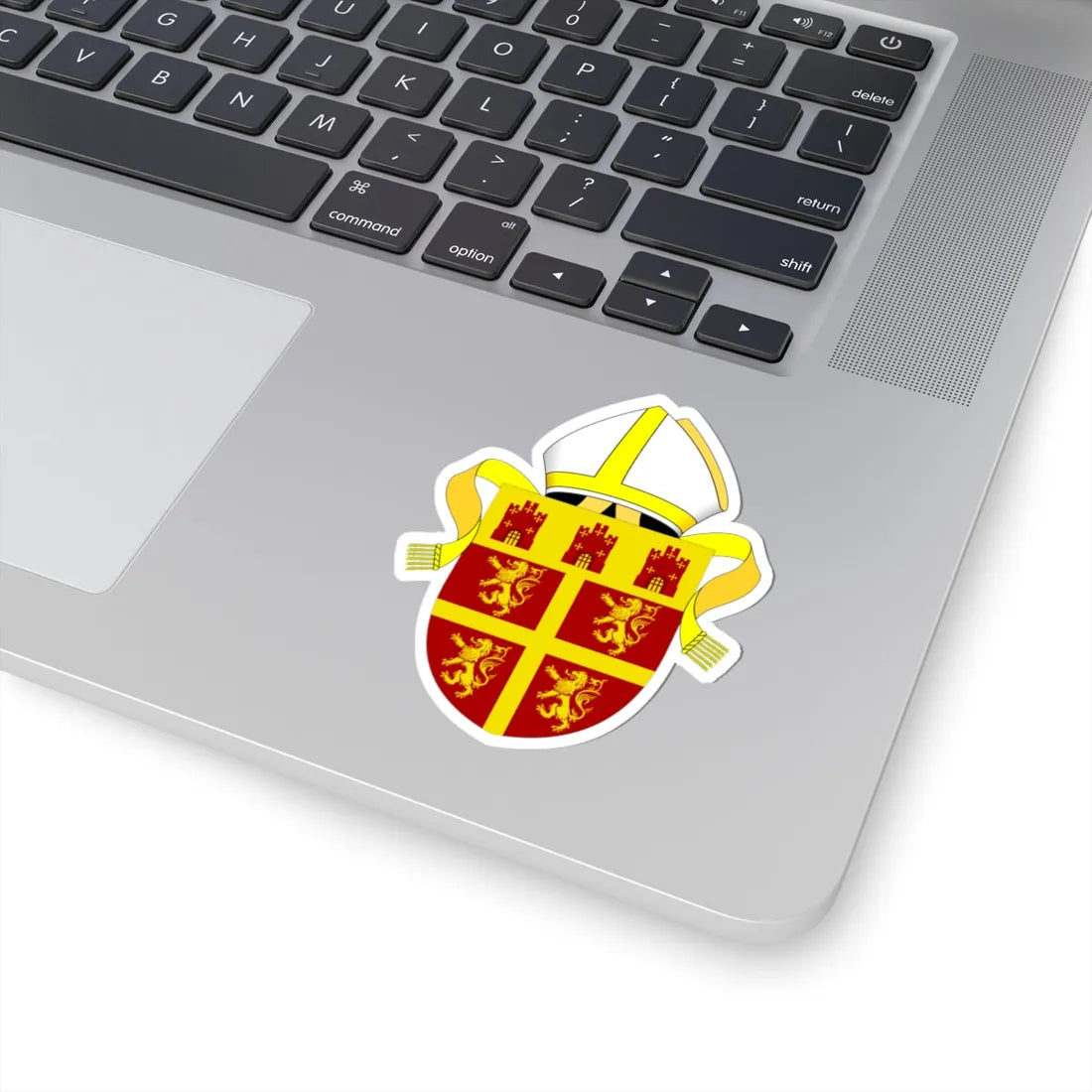 Diocese of Newcastle arms (England) (Coat of Arms) STICKER Vinyl Kiss-Cut Decal - The Sticker Space