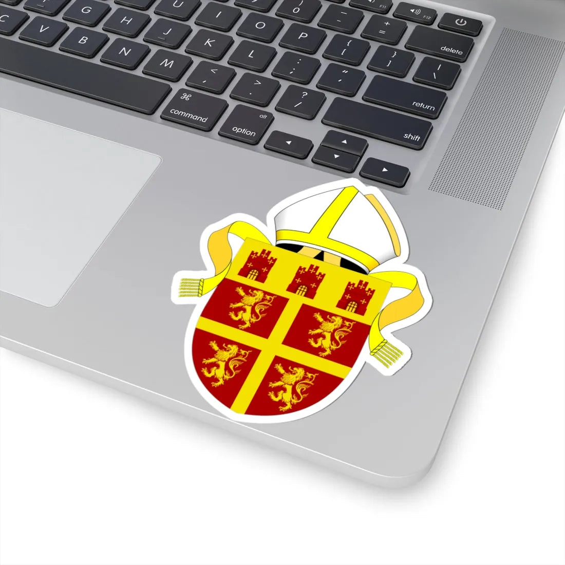 Diocese of Newcastle arms (England) (Coat of Arms) STICKER Vinyl Kiss-Cut Decal - The Sticker Space