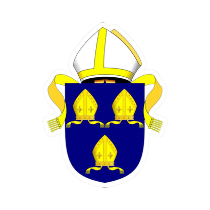 Diocese of Norwich arms (England) (Coat of Arms) STICKER Vinyl Kiss-Cut Decal 2 Inch White - The Sticker Space