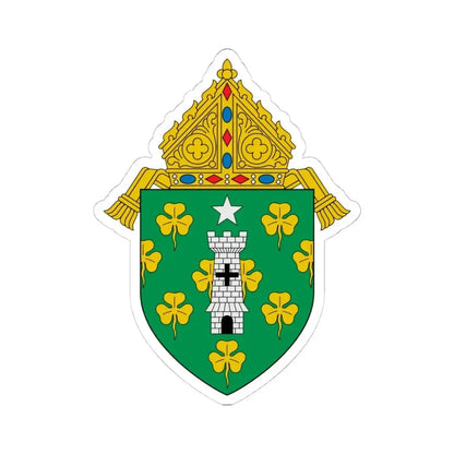 Diocese of Norwich - STICKER Vinyl Kiss-Cut Decal 4 Inch White - The Sticker Space