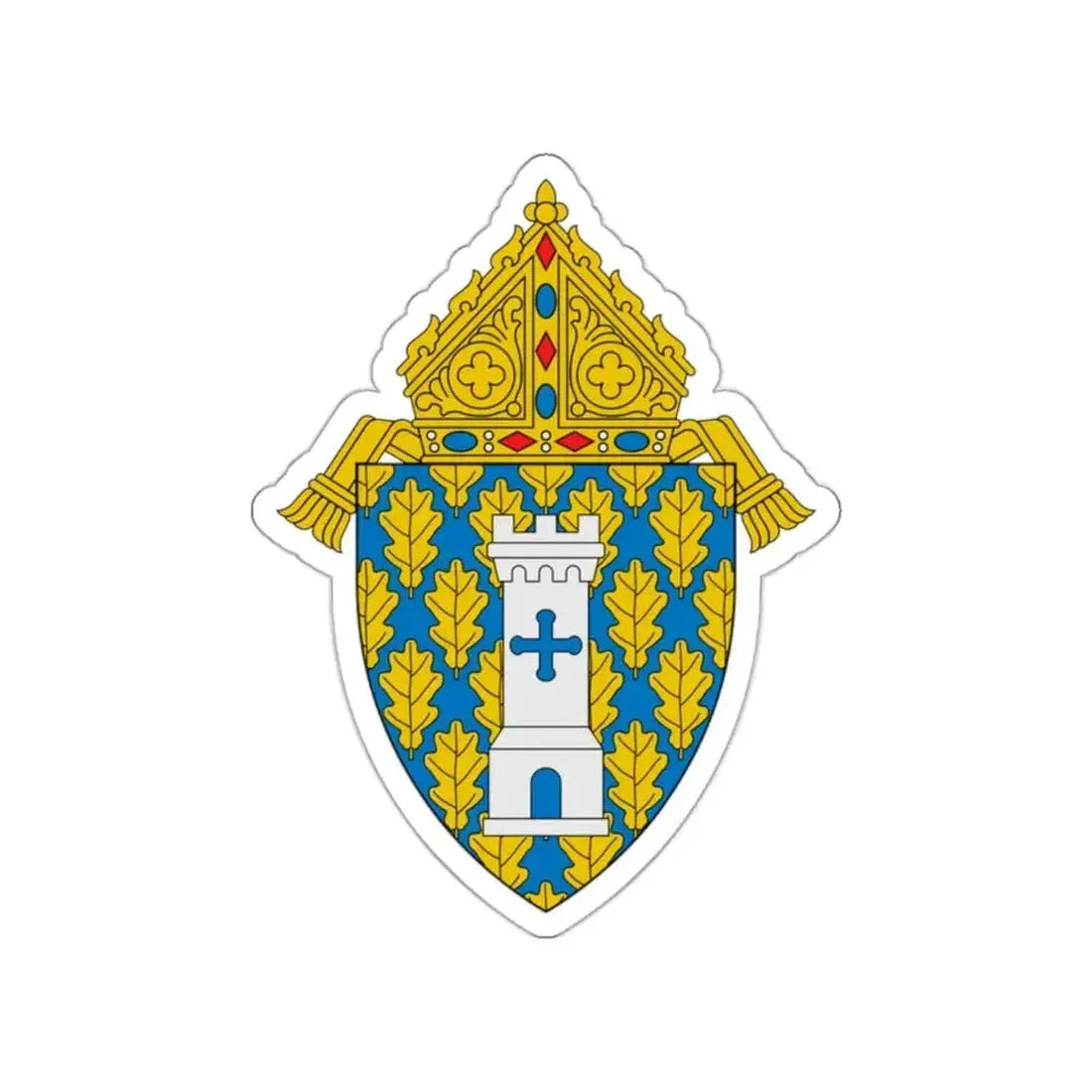 Diocese of Ogdensburg - STICKER Vinyl Die-Cut Decal - The Sticker Space