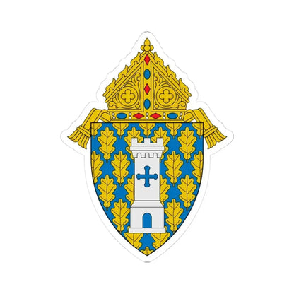 Diocese of Ogdensburg - STICKER Vinyl Kiss-Cut Decal 3 Inch White - The Sticker Space