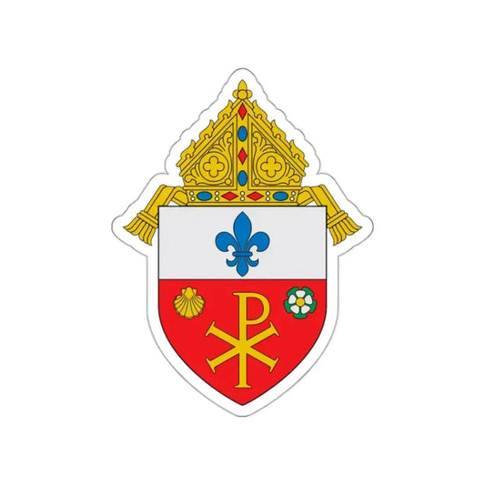Diocese of Orlando - STICKER Vinyl Die-Cut Decal White Die-Cut 2 Inch - The Sticker Space