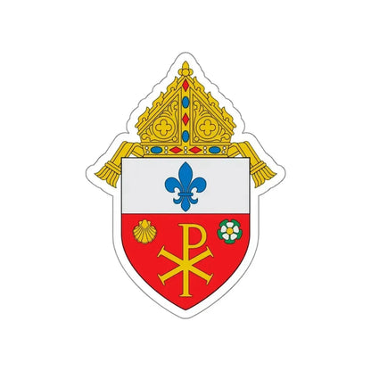 Diocese of Orlando - STICKER Vinyl Die-Cut Decal White Die-Cut 5 Inch - The Sticker Space