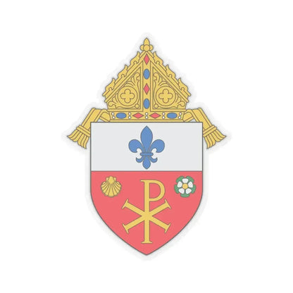 Diocese of Orlando - STICKER Vinyl Kiss-Cut Decal 3 Inch Transparent - The Sticker Space