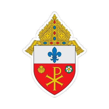 Diocese of Orlando - STICKER Vinyl Kiss-Cut Decal 6 Inch White - The Sticker Space