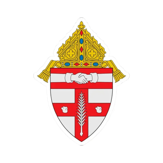 Diocese of Owensboro - STICKER Vinyl Kiss-Cut Decal 2 Inch White - The Sticker Space