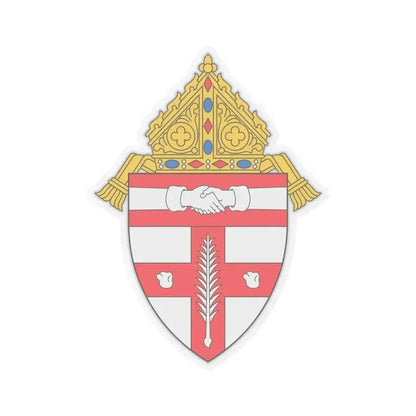 Diocese of Owensboro - STICKER Vinyl Kiss-Cut Decal 4 Inch Transparent - The Sticker Space