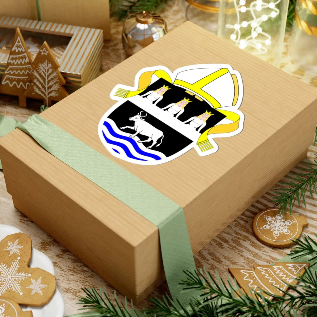 Diocese of Oxford arms (England) (Coat of Arms) STICKER Vinyl Kiss-Cut Decal - The Sticker Space