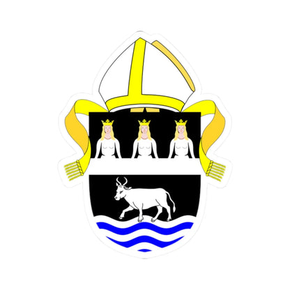 Diocese of Oxford arms (England) (Coat of Arms) STICKER Vinyl Kiss-Cut Decal - The Sticker Space