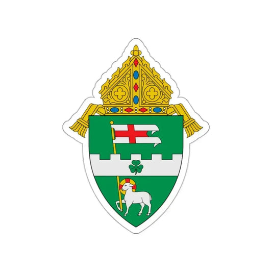 Diocese of Paterson - STICKER Vinyl Die-Cut Decal White Die-Cut 2 Inch - The Sticker Space