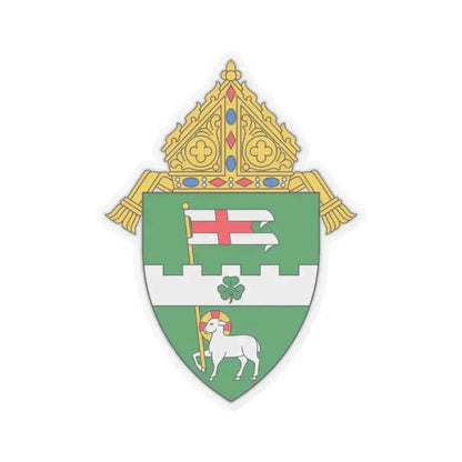 Diocese of Paterson - STICKER Vinyl Kiss-Cut Decal 2 Inch Transparent - The Sticker Space