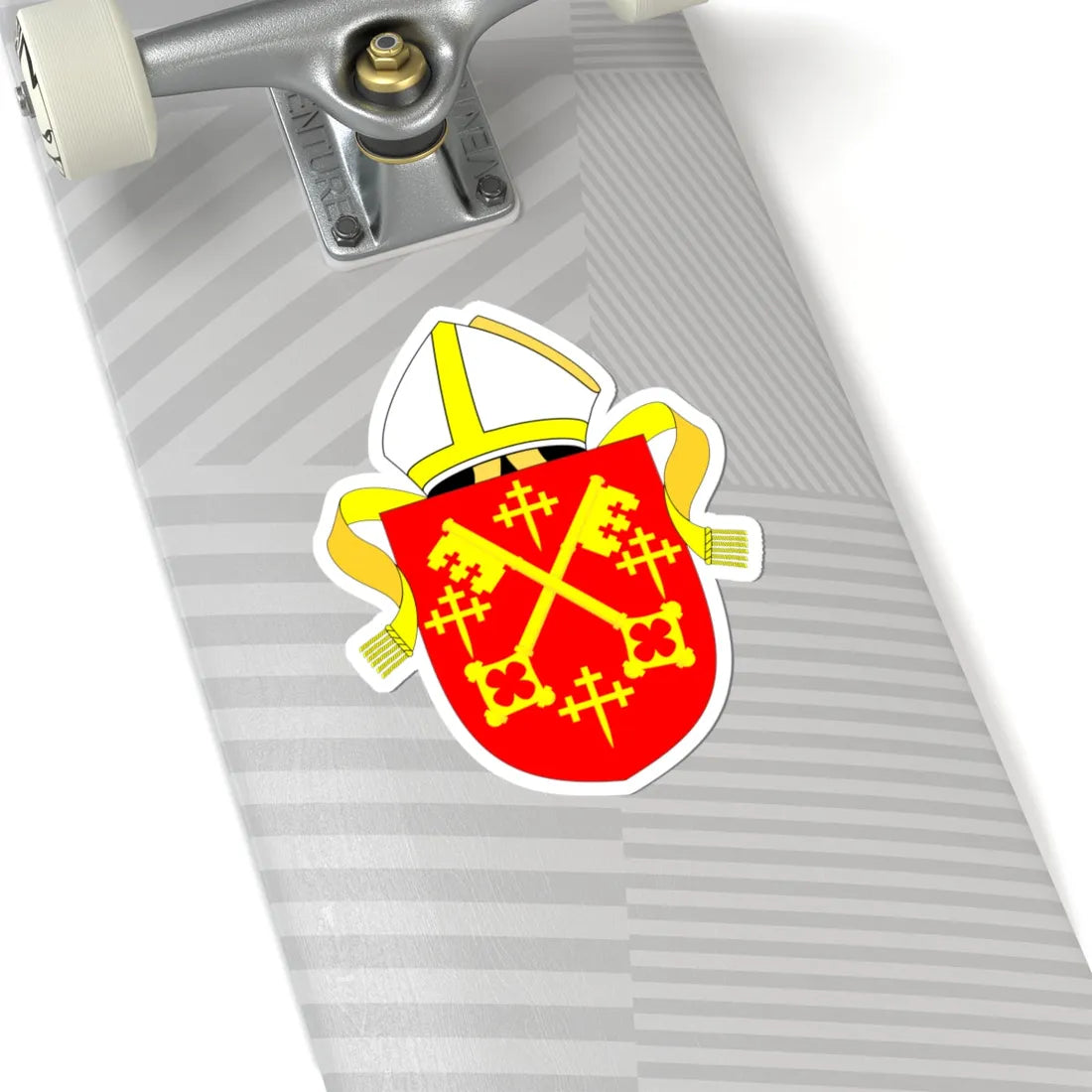 Diocese of Peterborough arms (England) (Coat of Arms) STICKER Vinyl Kiss-Cut Decal - The Sticker Space