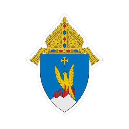 Diocese of Phoenix - STICKER Vinyl Kiss-Cut Decal 3 Inch White - The Sticker Space