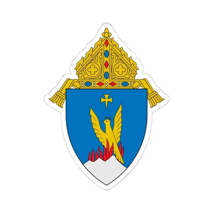 Diocese of Phoenix - STICKER Vinyl Kiss-Cut Decal 6 Inch White - The Sticker Space