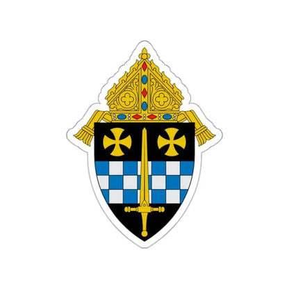 Diocese of Pittsburgh - STICKER Vinyl Die-Cut Decal White Die-Cut 2 Inch - The Sticker Space