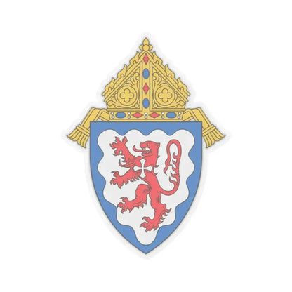 Diocese of Ponce - STICKER Vinyl Kiss-Cut Decal 2 Inch Transparent - The Sticker Space