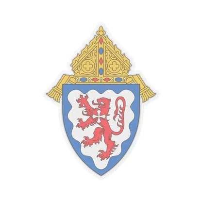 Diocese of Ponce - STICKER Vinyl Kiss-Cut Decal 3 Inch Transparent - The Sticker Space