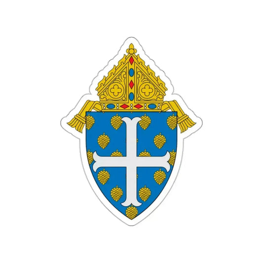 Diocese of Portland - STICKER Vinyl Die-Cut Decal White Die-Cut 2 Inch - The Sticker Space