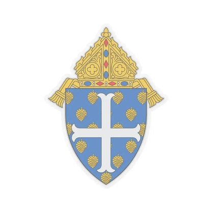 Diocese of Portland - STICKER Vinyl Kiss-Cut Decal 6 Inch Transparent - The Sticker Space