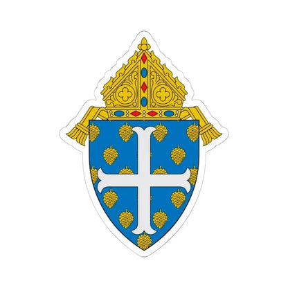 Diocese of Portland - STICKER Vinyl Kiss-Cut Decal 6 Inch White - The Sticker Space