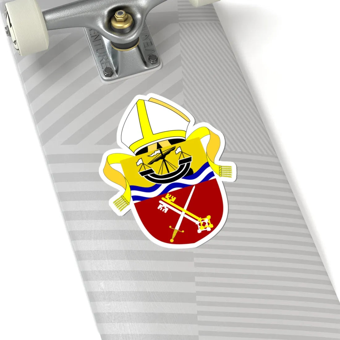 Diocese of Portsmouth arms (England) (Coat of Arms) STICKER Vinyl Kiss-Cut Decal - The Sticker Space