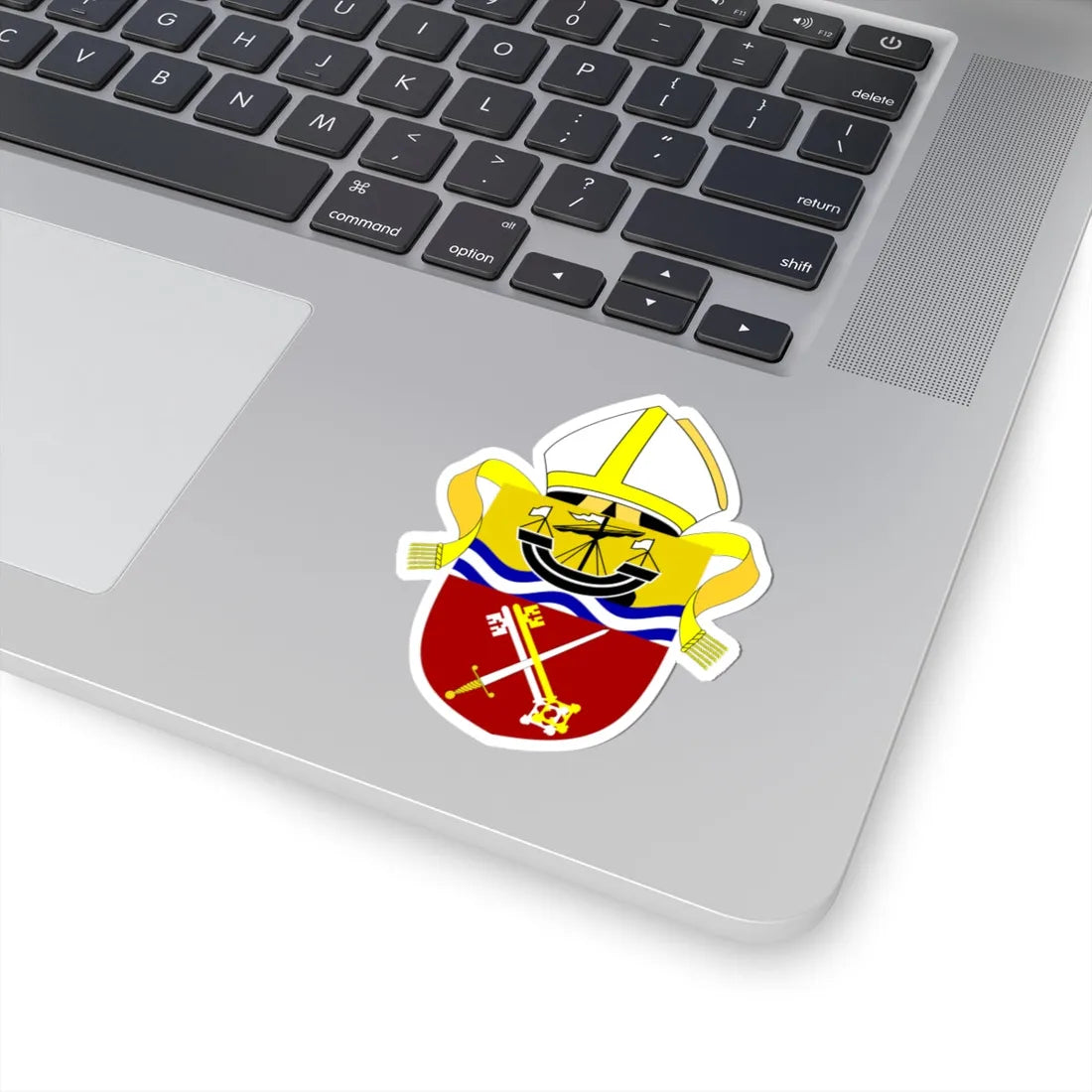 Diocese of Portsmouth arms (England) (Coat of Arms) STICKER Vinyl Kiss-Cut Decal - The Sticker Space
