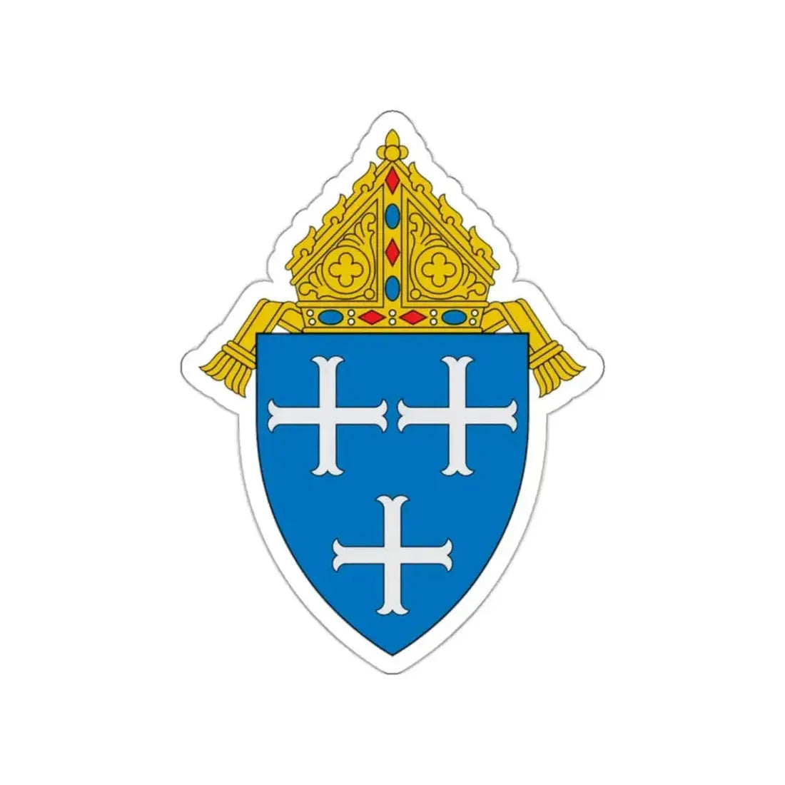 Diocese of Providence - STICKER Vinyl Die-Cut Decal - The Sticker Space