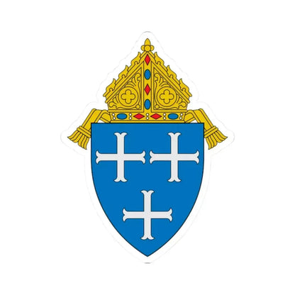 Diocese of Providence - STICKER Vinyl Kiss-Cut Decal 2 Inch White - The Sticker Space