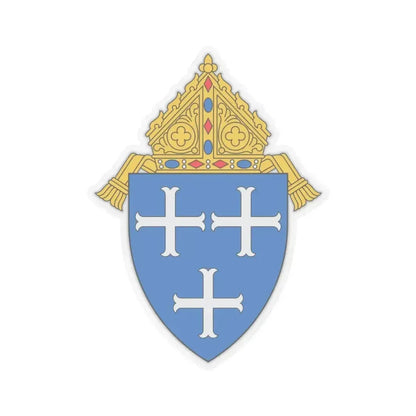 Diocese of Providence - STICKER Vinyl Kiss-Cut Decal 3 Inch Transparent - The Sticker Space