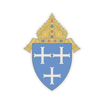 Diocese of Providence - STICKER Vinyl Kiss-Cut Decal 4 Inch Transparent - The Sticker Space