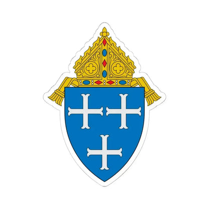 Diocese of Providence - STICKER Vinyl Kiss-Cut Decal 6 Inch White - The Sticker Space