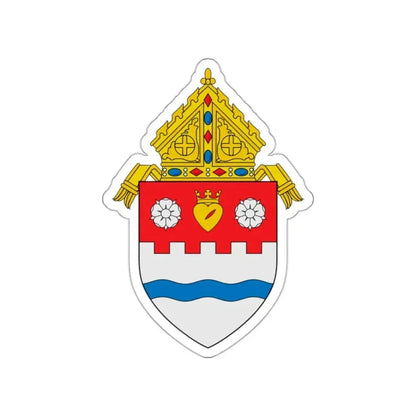 Diocese of Pueblo - STICKER Vinyl Die-Cut Decal White Die-Cut 2 Inch - The Sticker Space