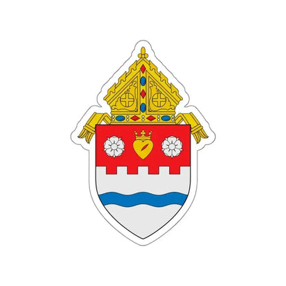Diocese of Pueblo - STICKER Vinyl Die-Cut Decal White Die-Cut 4 Inch - The Sticker Space