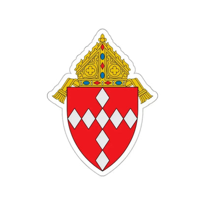 Diocese of Raleigh - STICKER Vinyl Die-Cut Decal White Die-Cut 2 Inch - The Sticker Space