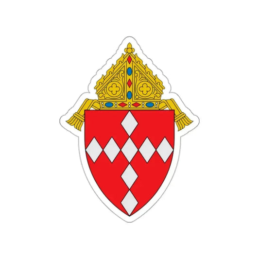 Diocese of Raleigh - STICKER Vinyl Die-Cut Decal White Die-Cut 2 Inch - The Sticker Space