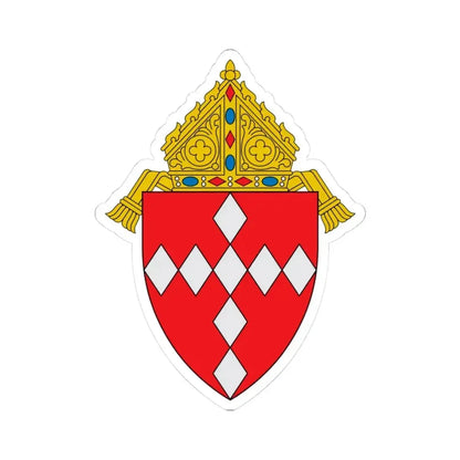 Diocese of Raleigh - STICKER Vinyl Kiss-Cut Decal 3 Inch White - The Sticker Space